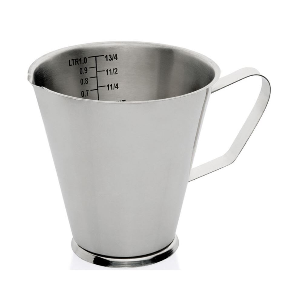 Cana gradata inox 1 L