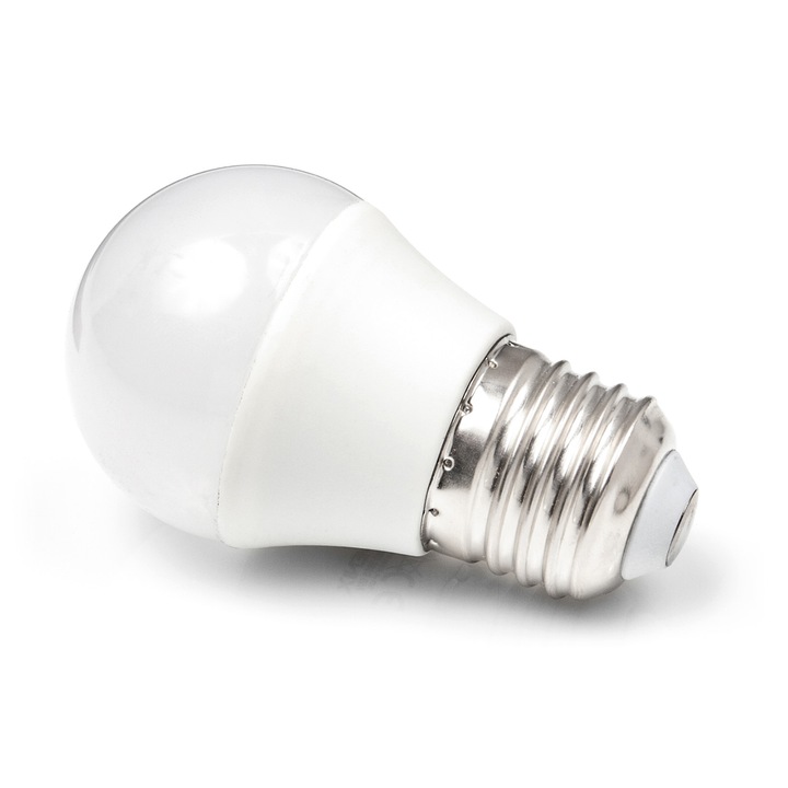 Bec LED Lumenix, E27, 6W, 540 lm, 6000K, Alb rece