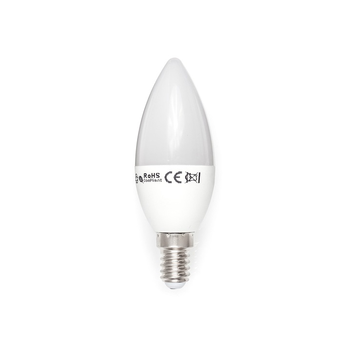 LED крушка Lumenix, E14, 7W, 600 lm, 4500K, Неутрално бяло