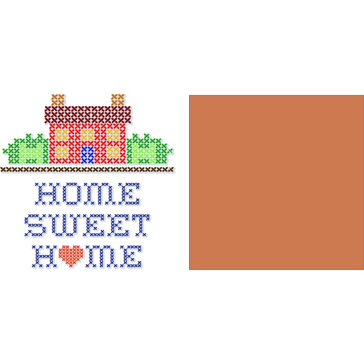 Perna imprimata 50 x 50 cm model home