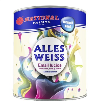 Email alchidic Alles Weiss ocru deschis46 - c0.6l Email alchidic Alles Weiss ocru deschis46 - c0.6l
