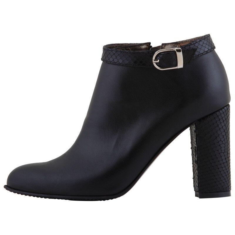 Botine Negru de dama Hotstepper Concept Black Menace, Negru