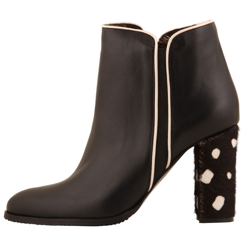 Botine Negru de dama Hotstepper New Wave Butter Cookies, Negru