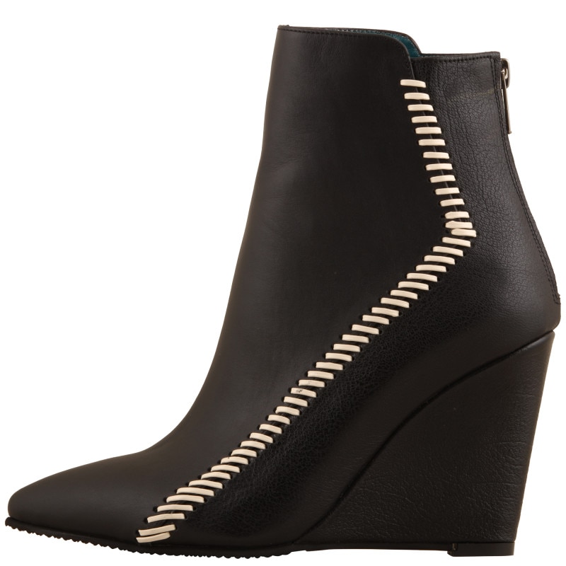 Botine Negru de dama Hotstepper Lovable Studio Black, Negru