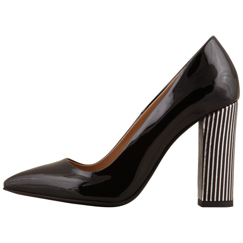 Pantofi Negru de dama Hotstepper Privilege Silver Stylo, Negru