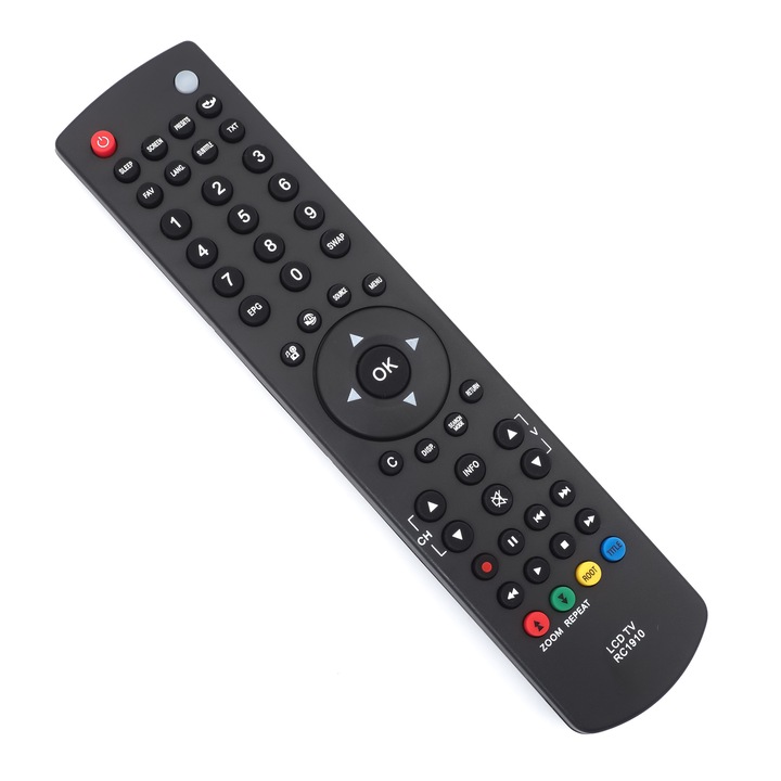 Telecomanda TV Bocu Remotes®, Compatibila Finlux RC1910, neagra