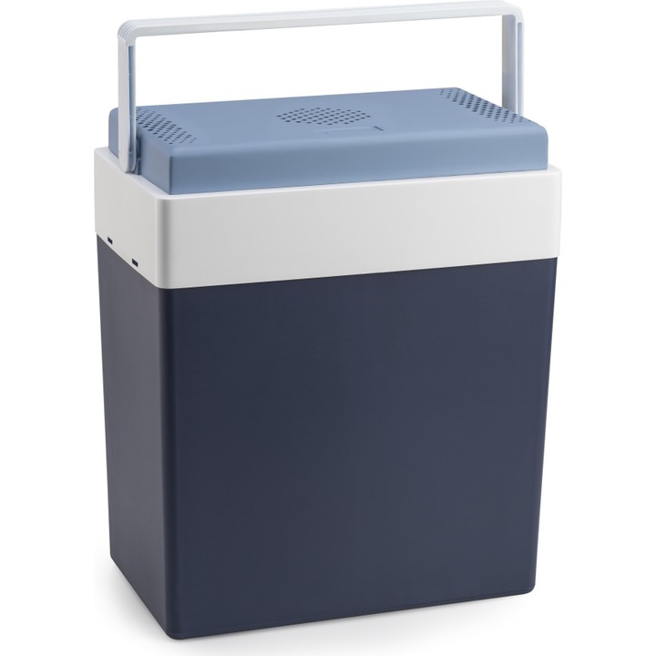 Хладилна кутия Icego, Електрическа, 30 литра, 12V, Тъмносин/Син