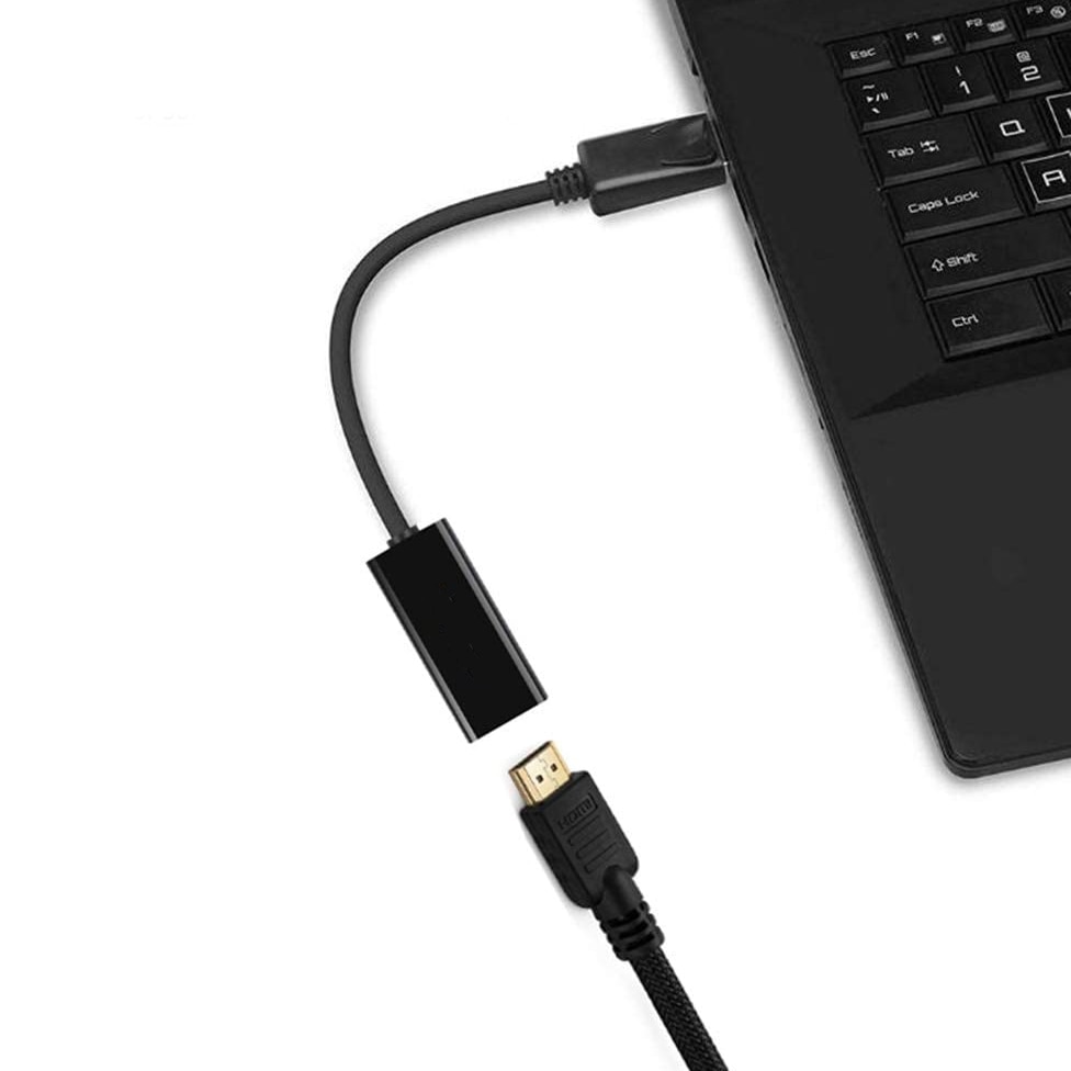 Adaptor Displayport la HDMI, fullHD, negru eMAG.ro