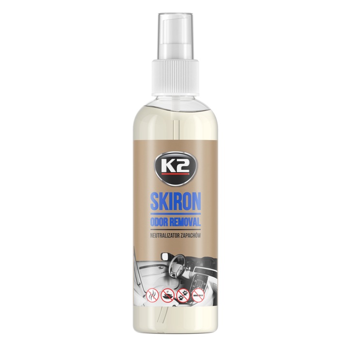 Neutralizator de mirosuri neplacute, K2, SKIRON, 250 ml, Alb