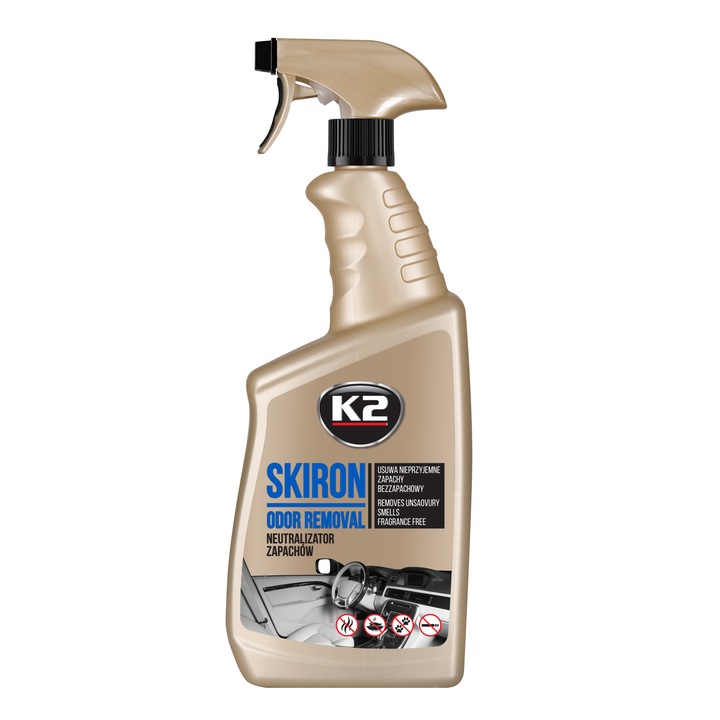 Univerzális légfrissítő, K2, SKIRON, 770 ml, Bézs