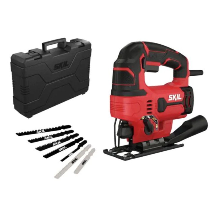 Fierastrau pendular SKIL 4530 GA 550W, 3000cpm, + 7 panze si geanta de transport