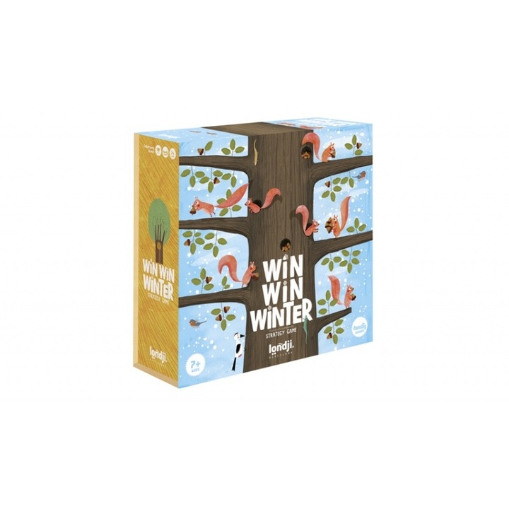 Образователна игра Londji, Win Win Winter-Бягай през гората след храна