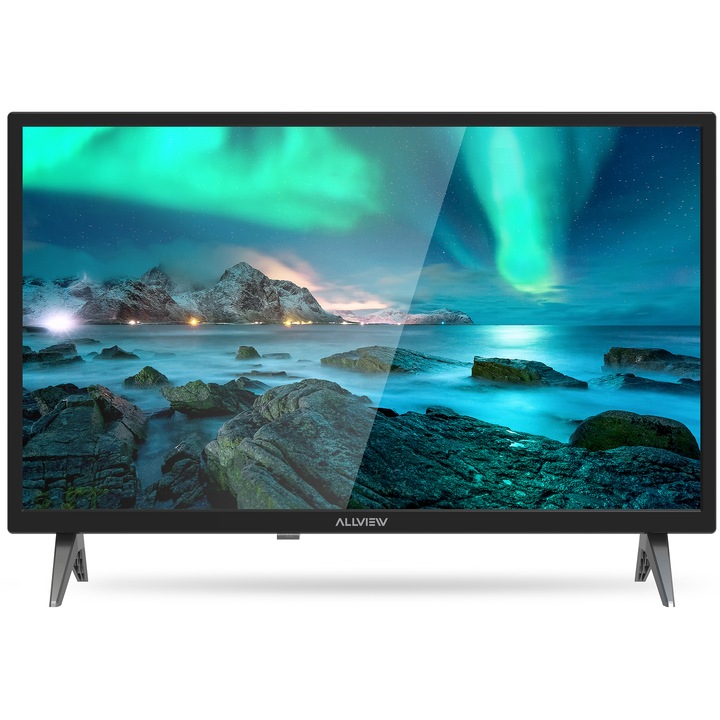 Телевизор Allview 24" (60 см), 24ATC6000-H, HD, Клас E, Черен