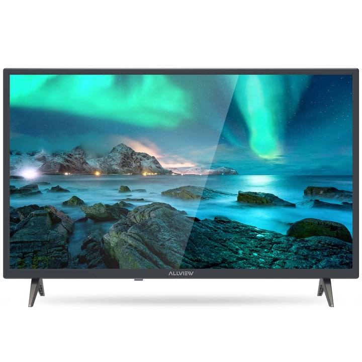 Allview 32" TV, 32ATC6000-H, 81 cm, HD, E osztály, fekete
