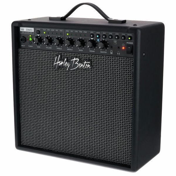 Combo pentru chitara electrica HB-20MFX, Bluetooth, 20 W, Iesire