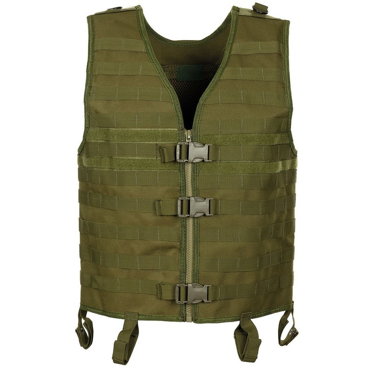 Vesta protectie US MOLLE Light, Poliester, Verde masliniu