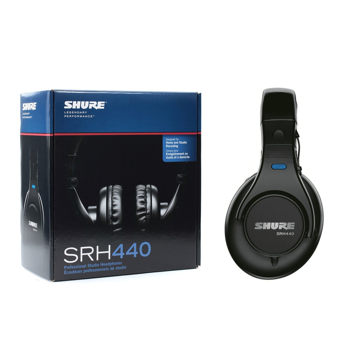 SHURE（ＳＲＨ４４０） Casti Studio Shure SRH440 Sound
