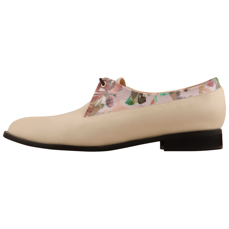 Mocasini Ivoire de dama Hotstepper M11 Pure Watercolor, Ivoire