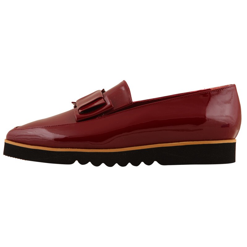 Mocasini Visiniu de dama Hotstepper Pulse II Chilli Pepper, Visiniu