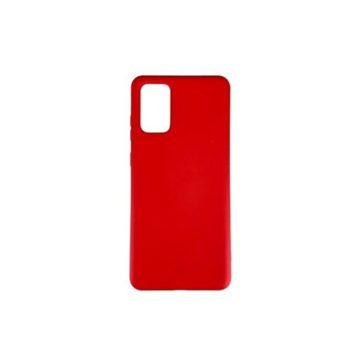 Flippy защитен калъф, съвместим с Samsung Galaxy S21 Ultra Liquid Silicone Case Red
