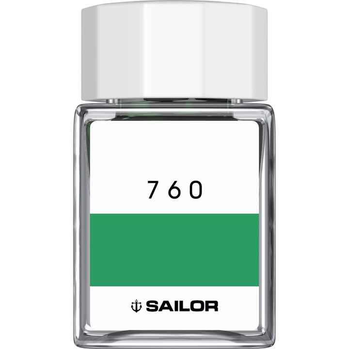 Calimara cerneala SAILOR, Studio, 760 Green - 20 ml