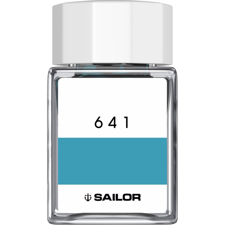 Calimara cerneala SAILOR, Studio, 641 Turquoise - 20 ml