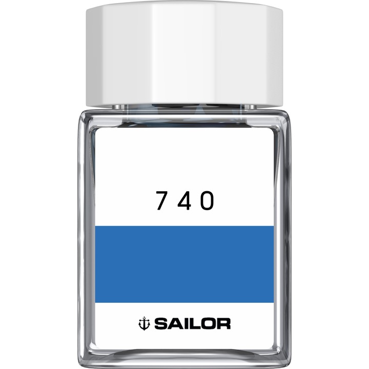 Calimara cerneala SAILOR, Studio, 740 Blue - 20 ml