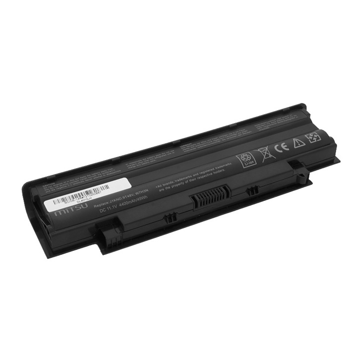 Baterie pentru laptop, MITSU, BC/DE-14, Pentru Dell, 4400MAH, 49WH