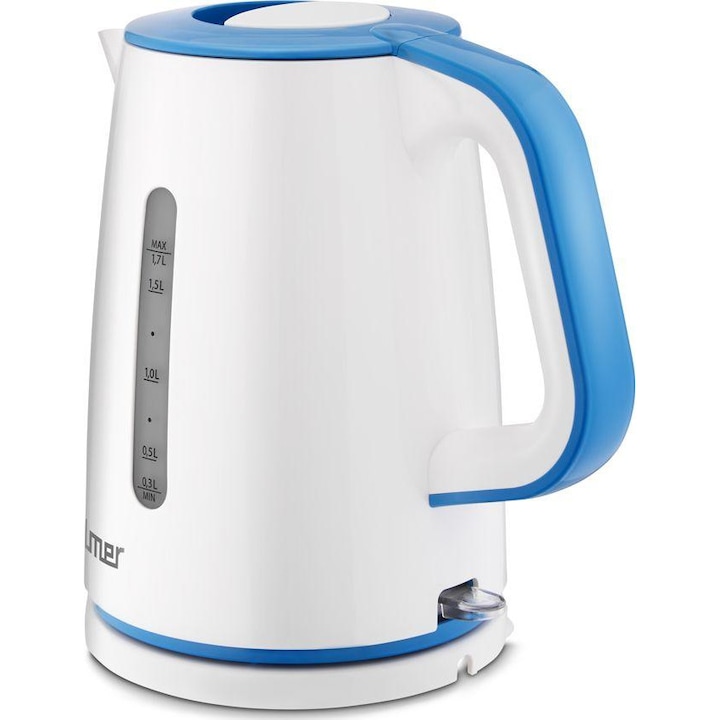 Fierbator electric Emerio 1,7L, inox, temperatura reglabila 40-100C, display digital