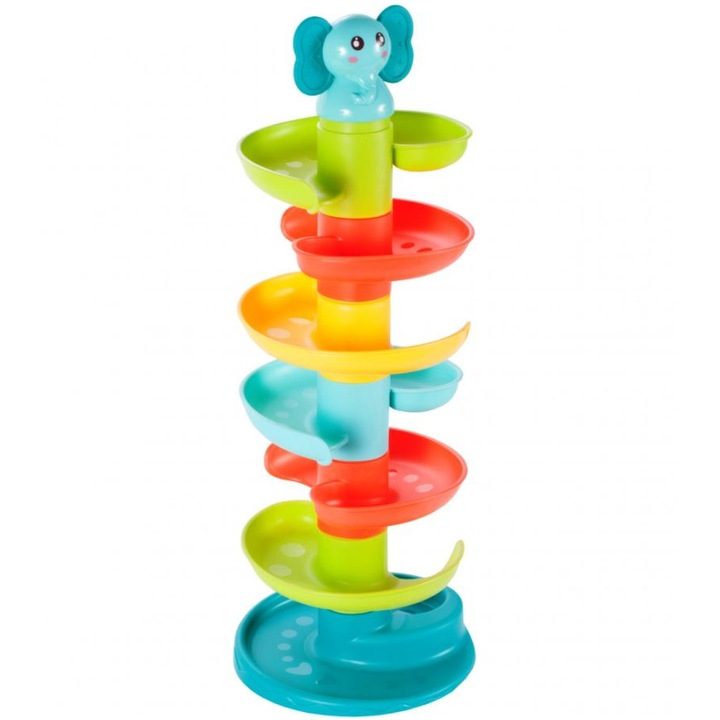 Gyerekjáték Malplay labdatorony, tarka