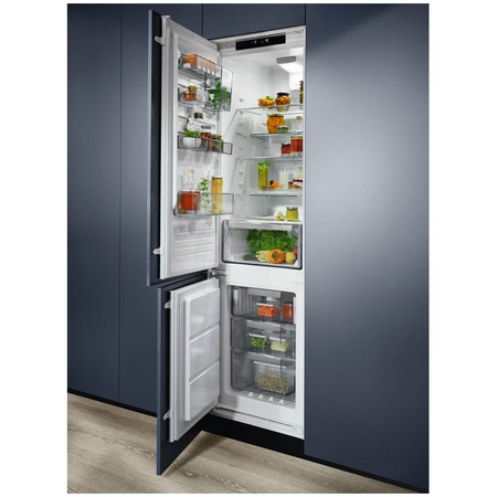 Combina frigorifica incorporabila Electrolux ENS8TE19S, 276, No Frost - Frost Free, Clasa E, H 188 cm