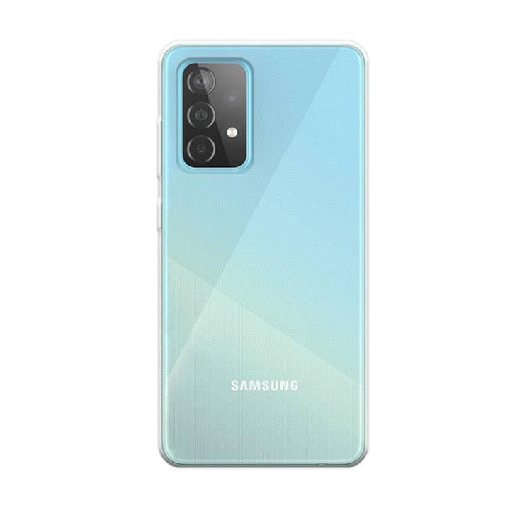 Husa compatibila cu Samsung Galaxy A33 5G, Ultra Slim, Silicon, G-Tech, Transparent