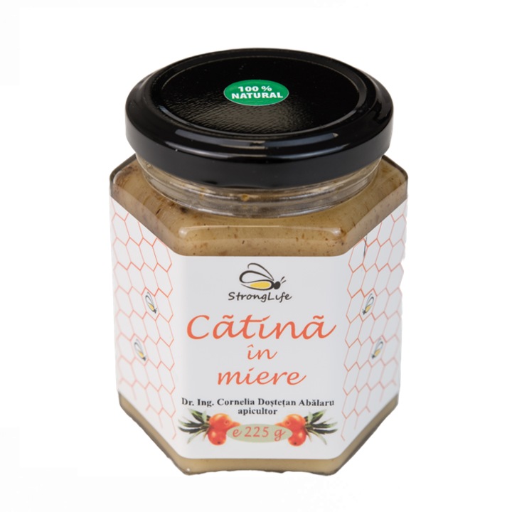 Homoktövis mézben Dr. Eng. Cornelia Dostetan Abalaru méhésztől - 225g