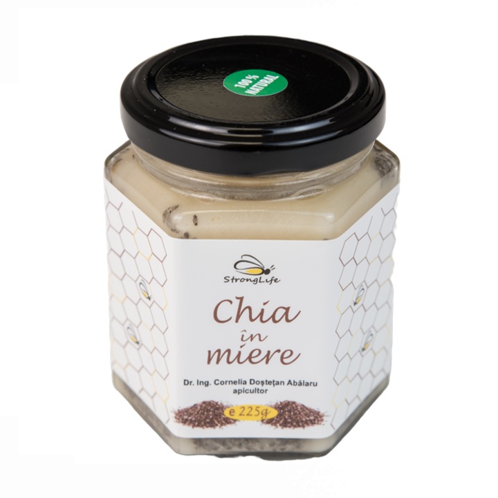 Chia mézben Dr. Ing. Cornelia Dostetan Abalaru méhésztől - 225g