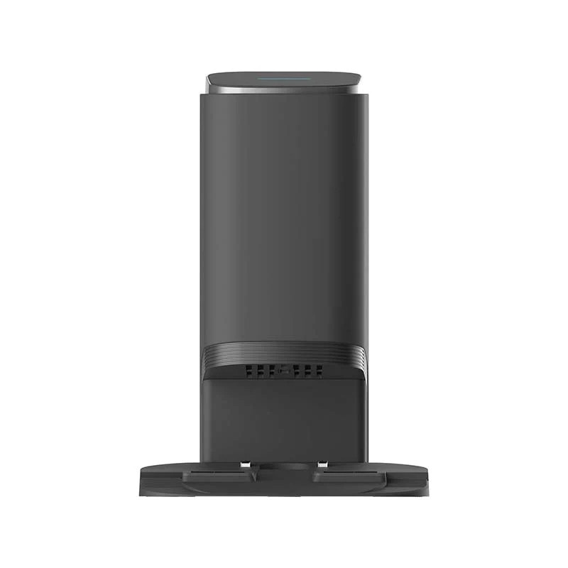 Aspirator robot, Midea, S8+, Negru, Cu statie de golire, Functie mop, Sterilizare apa, Navigatie LDS, Control vocal, Baterie 5200 mAh, Putere 4000 Pa