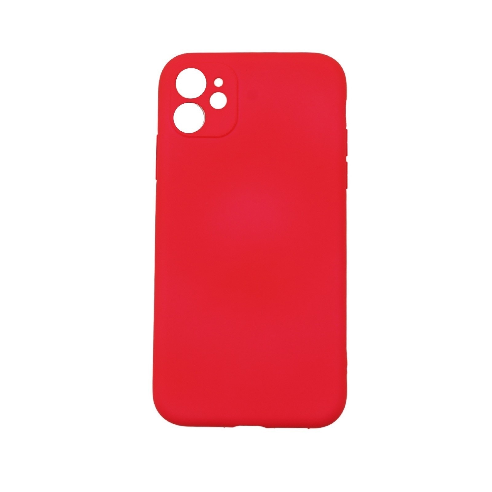 Husa protectie, Flippy, compatibila cu Apple iPhone 12 Liquid Silicone Case Fucshia
