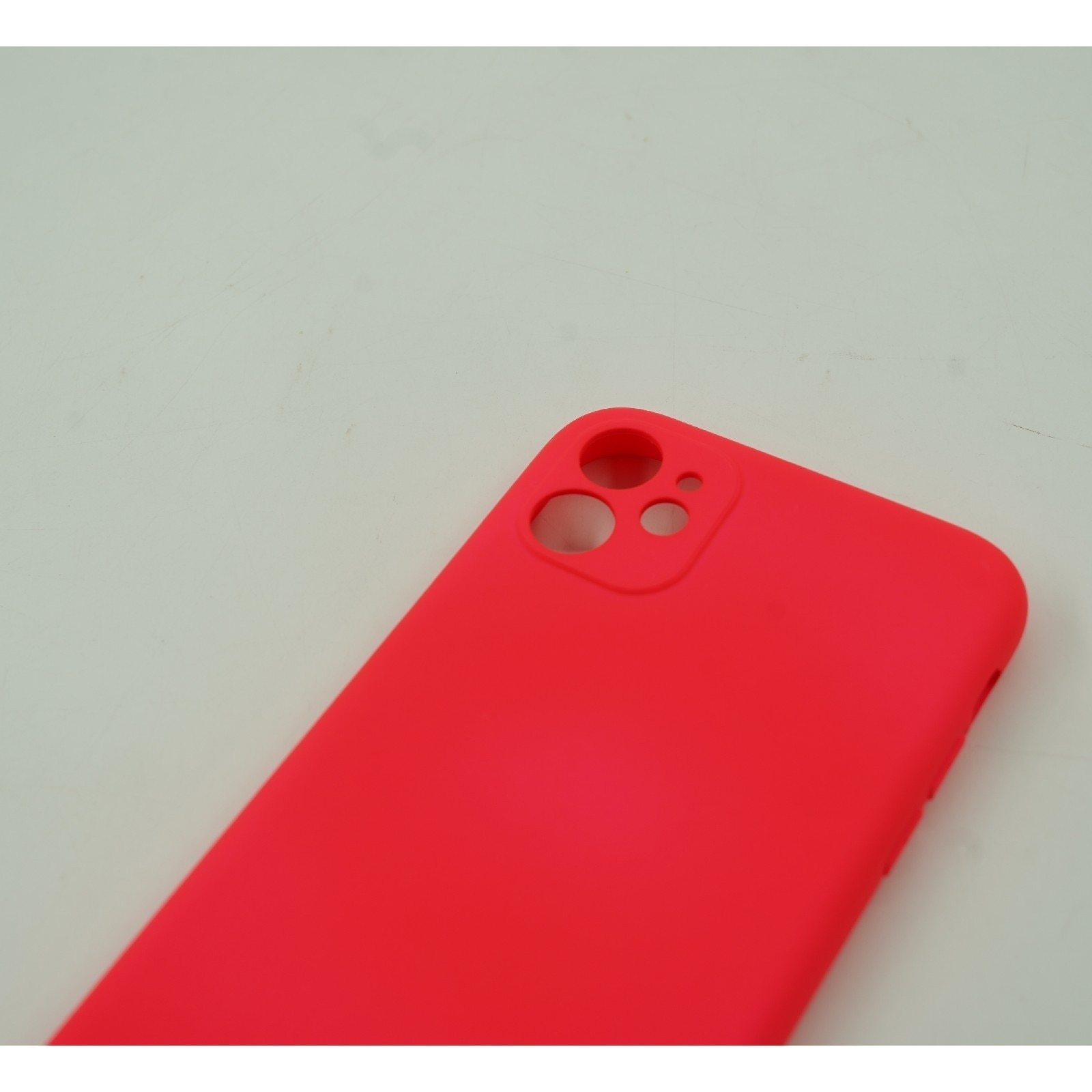 Husa protectie, Flippy, compatibila cu Apple iPhone 12 Liquid Silicone Case Fucshia