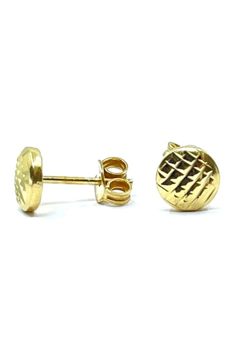 Cercei aurii din argint 925, Agavi