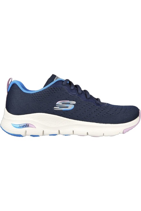 Tenisi pentru femei, Skechers, Arch Fit, albastru, 37