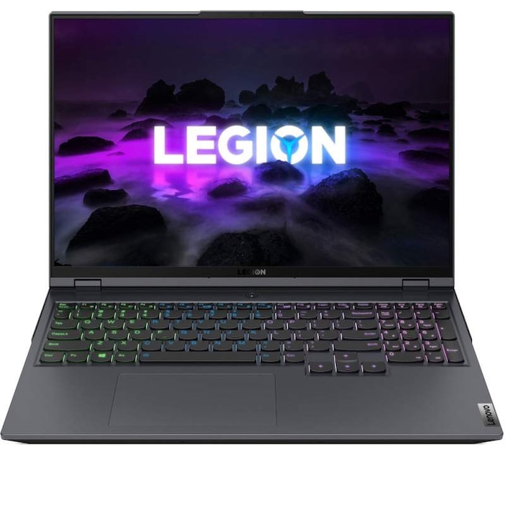 Lenovo Legion5 Pro 16ACH6 16" WQXGA Gamer laptop, AMD Ryzen 5-5600H, 16GB, 1TB M.2 SSD, GeForce RTX3050 TI 4GB, FreeDOS, Magyar billentyűzet, Fehér