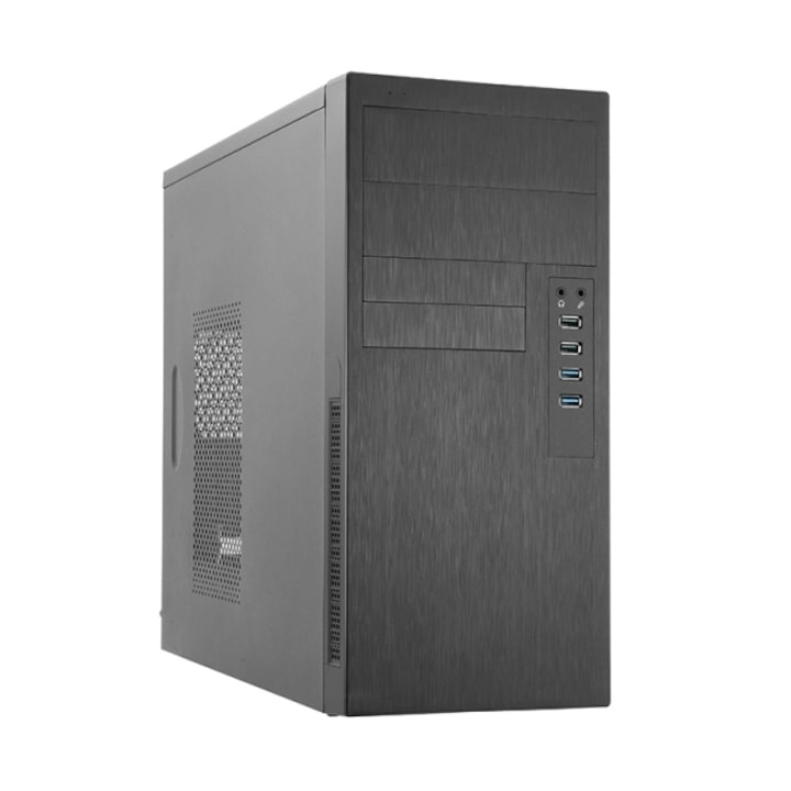 PC кутия Chieftec HO-11B HO-11B-350GPB, Micro ATX, Черен