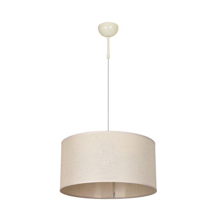 Пендел Lightstyle Камелот Макиато - Цилиндър ф400, 1xE27, Крем
