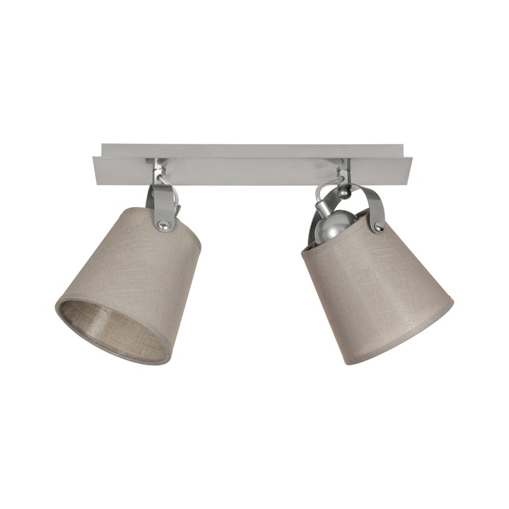 Spot Lightstyle Pisa Camelot, Linear, 2xE27, Crom