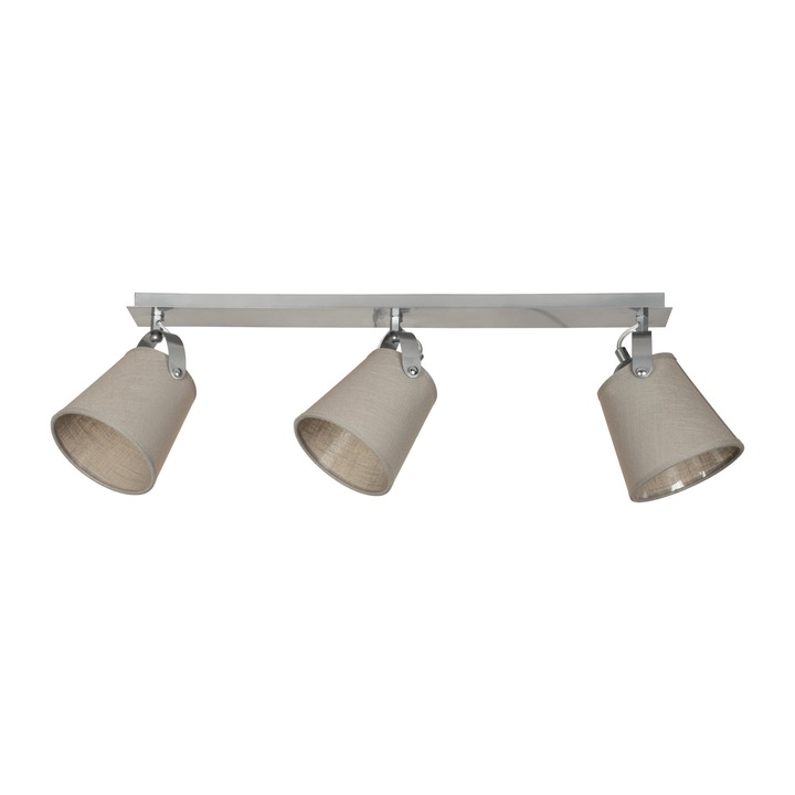 Spot Lightstyle Pisa Camelot, Linear, 3xE27, Crom