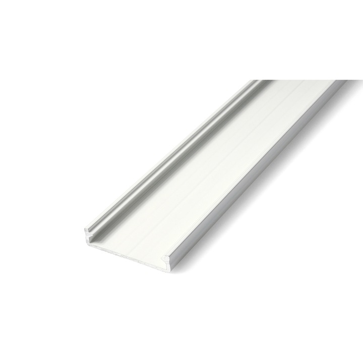 Profil LED szalagokhoz Lumines, Alumínium, 2m, Fehér
