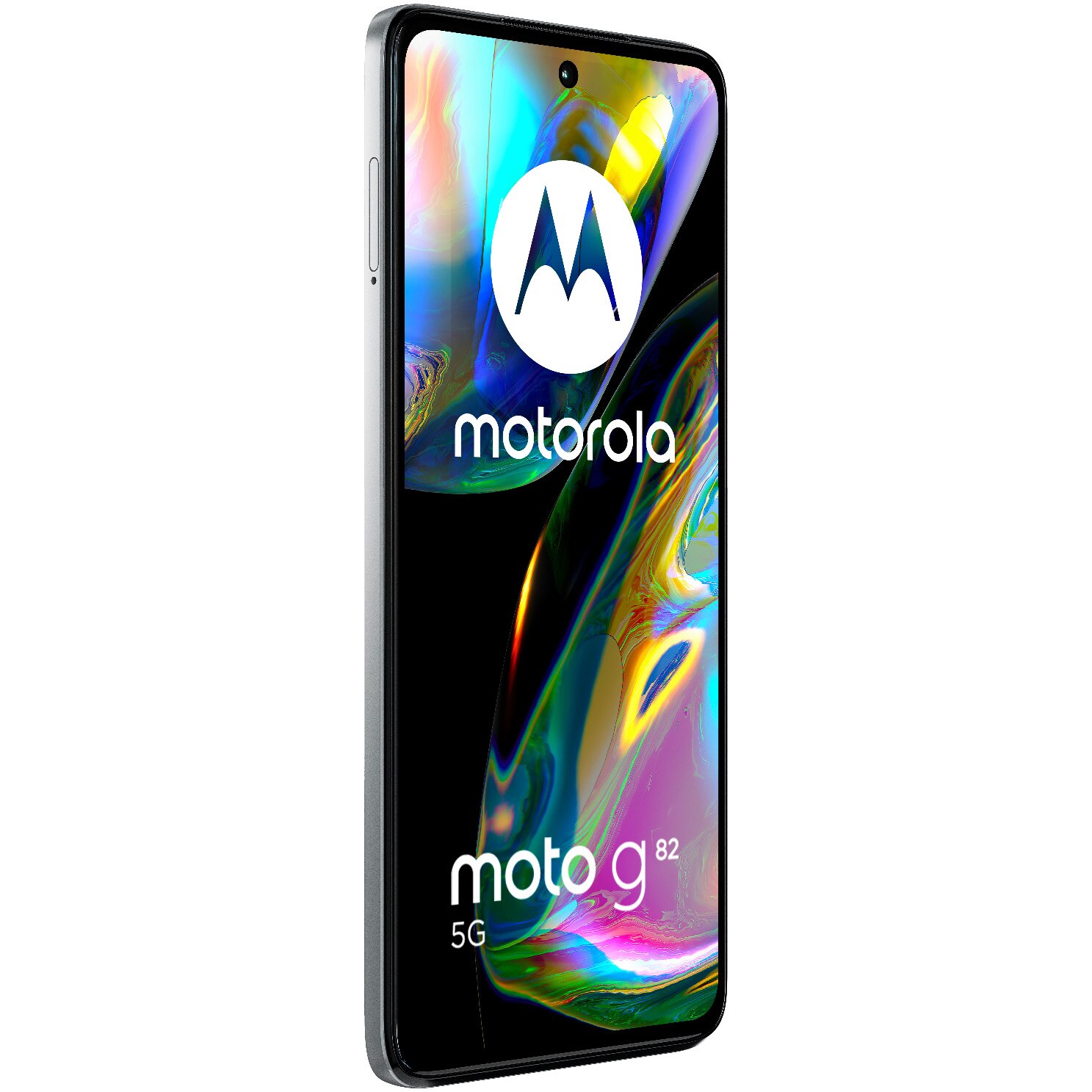 Смартфон Motorola Moto G82, 128GB, 6GB RAM, 5G, White Lily - eMAG.bg