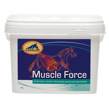 Supliment nutritiv pentru cai Versele Laga Cavalor Muscle Force, 2 kg Supliment nutritiv pentru cai Versele Laga Cavalor Muscle Force, 2 kg