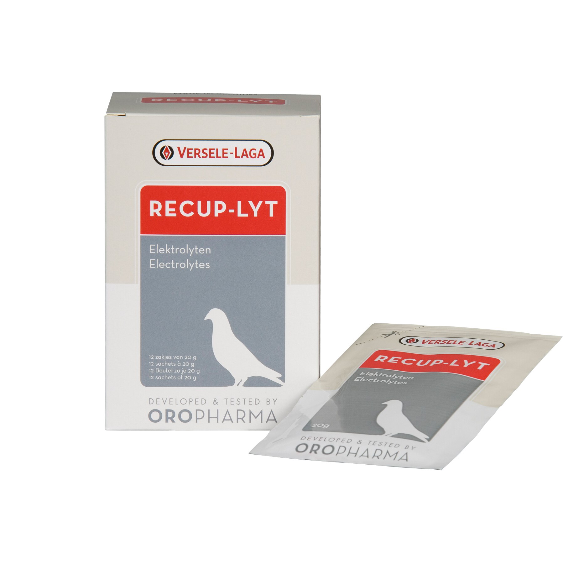 Supliment nutritiv pentru porumbei Oropharma, Recup-Lyt, 240 g