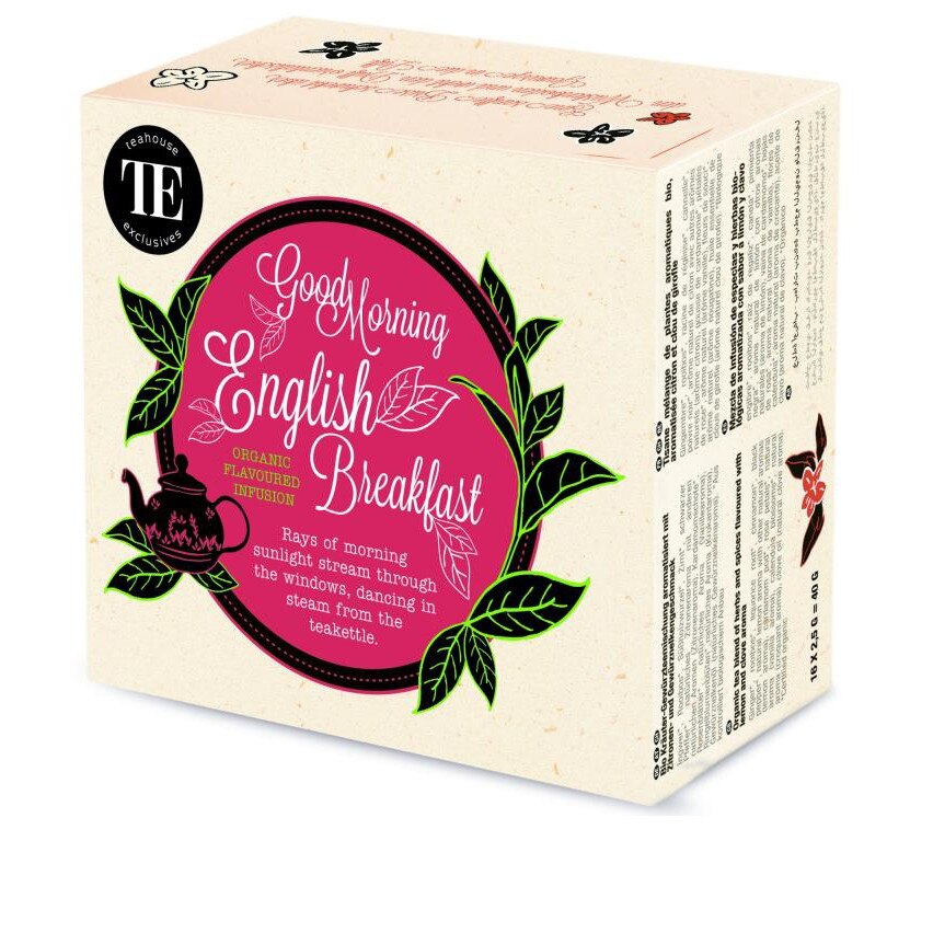 Ceai negru organic - Good Morning English Breakfast