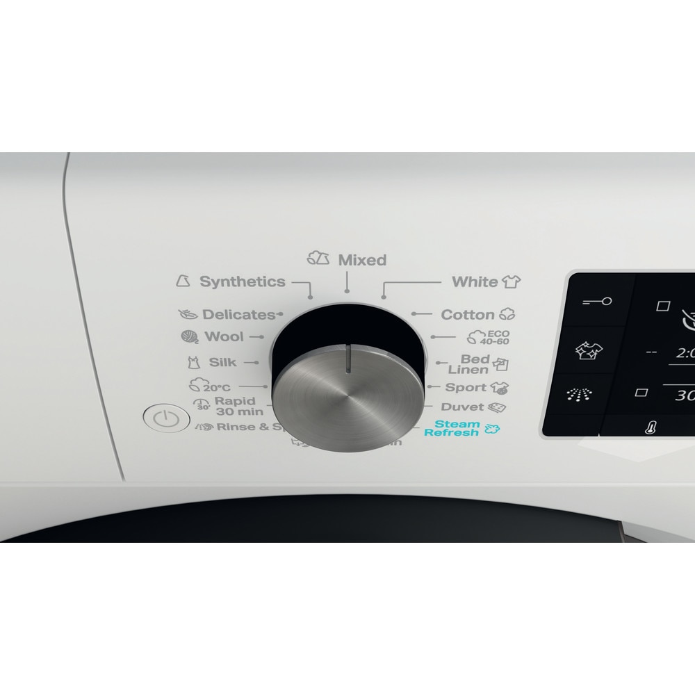Whirlpool FFD 11469 BV EE Masina de spalat cu incarcare frontala, 1400 rpm, tehnologie 6th sense, Clasa energetica A, 11 kg, 59,5 cm, Alb